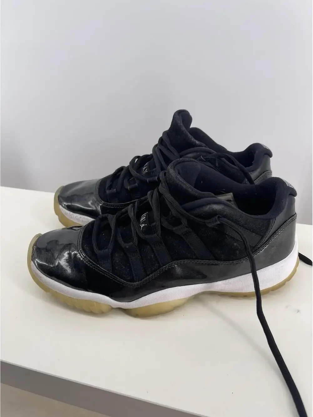 Jordan 11 Retro Low Barons Black Size 8 Black *Read*